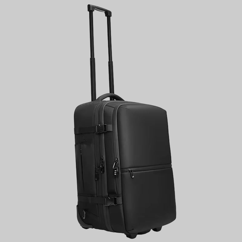 Nomadvac™ – Vacuum Compression Rolling Luggage
