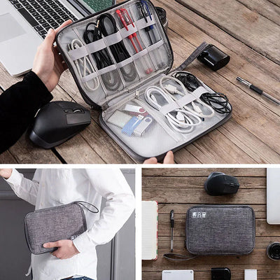 Nomadvac™ - Waterproof Travel Cable Organizer