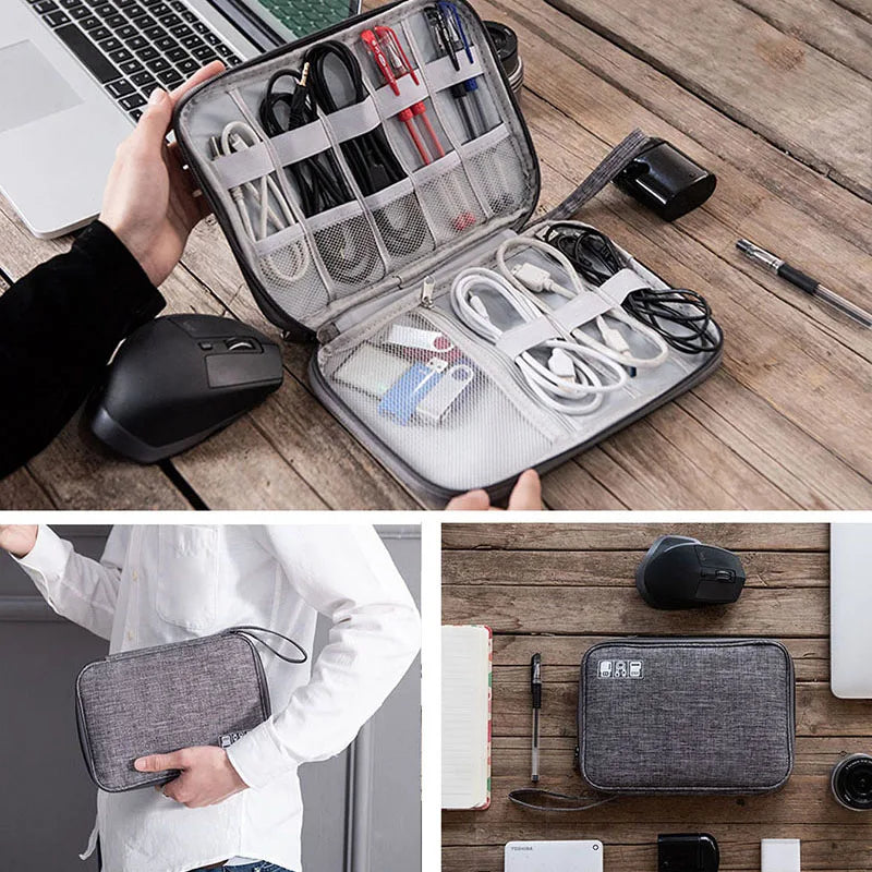 Nomadvac™ - Waterproof Travel Cable Organizer