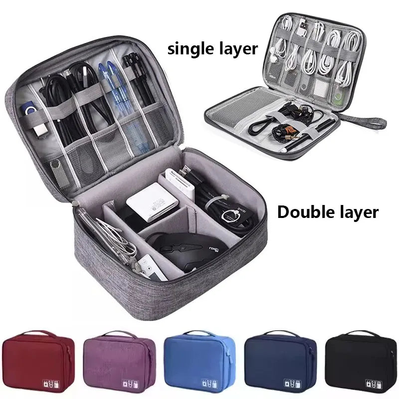 Nomadvac™ - Waterproof Travel Cable Organizer
